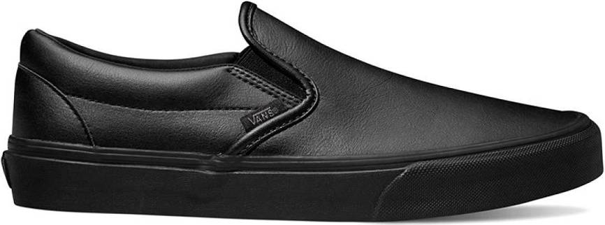 vans leather slip on review